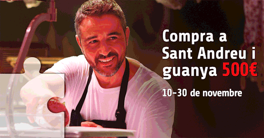 COMPRA ALS COMERÇOS ASSOCIATS A SANT ANDREU …Pots guanyar un premi de 500 €
