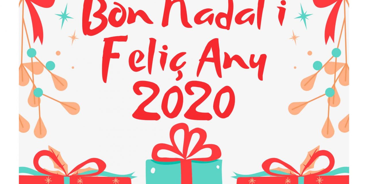 Bon Nadal i Feliç Any 2020