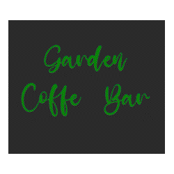 Garden coffee bar